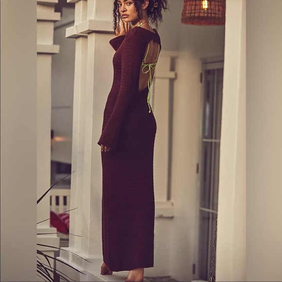 Free People Dresses & Skirts - Free People Beach Colbie Sweater Maxi Dress